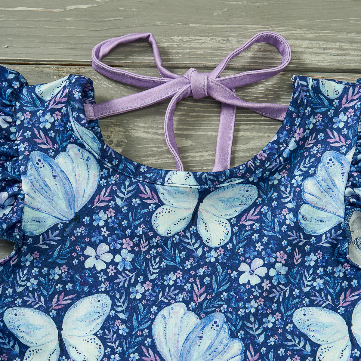 Midnight Butterflies - Girl Dress