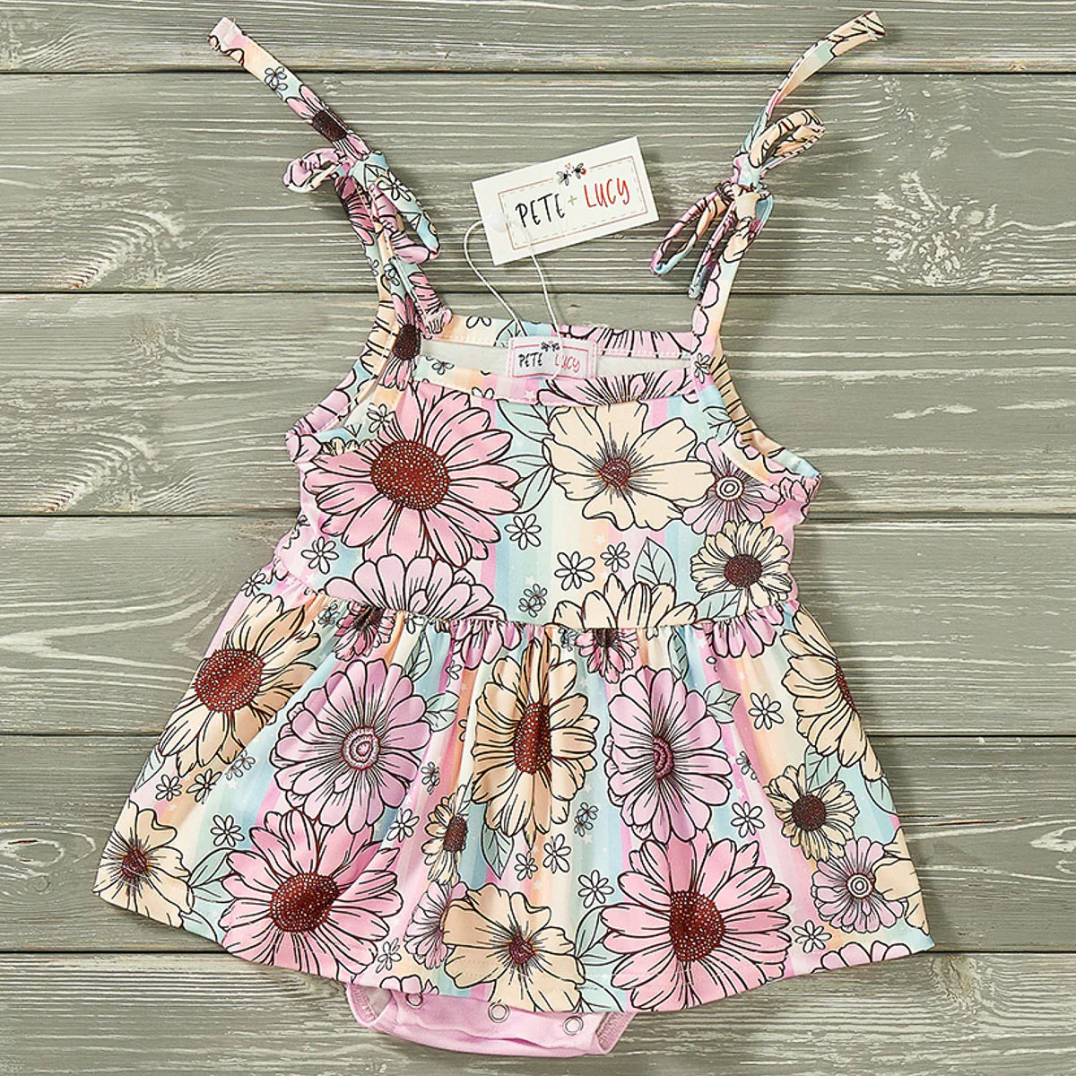 Summer Floral - Girl Infant Romper