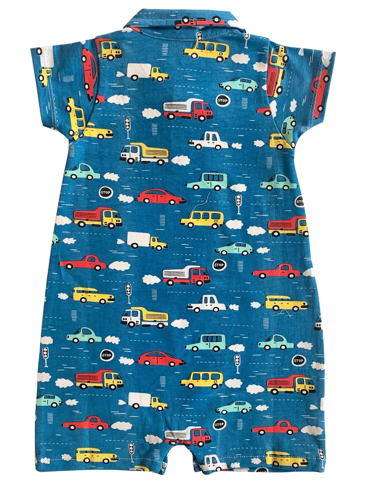 Cars Trucks Baby Shorts Romper Boys Clothing Spring