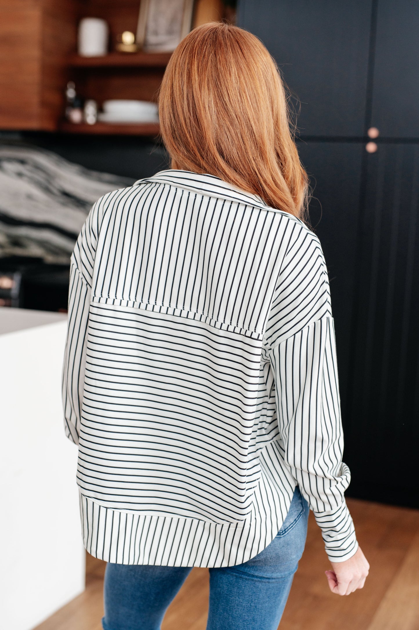 Striped Serendipity Pullover