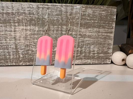 Icecream Popsicle Dangle Earrings